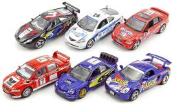 Kinsmart Auto model 1:38 Street Fighter kov PB 13cm 6 druhů