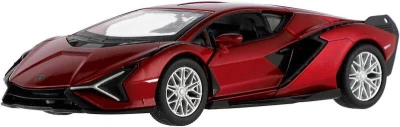 Kinsmart Auto model 1:40 Lamborghini Sián FKP 37 kov PB 13cm 4 barvy