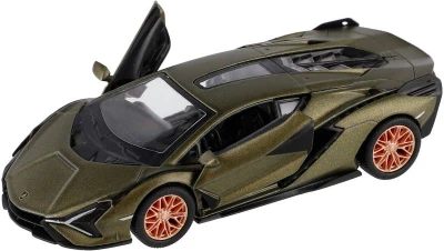 Kinsmart Auto model 1:40 Lamborghini Sián FKP 37 kov PB 13cm 4 barvy