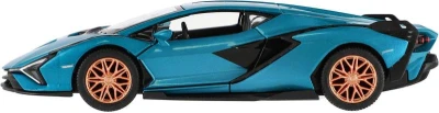Kinsmart Auto model 1:40 Lamborghini Sián FKP 37 kov PB 13cm 4 barvy