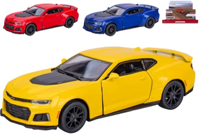 Kinsmart Auto model Chevrolet Camaro ZL1 2017 kov PB 13cm 3 barvy