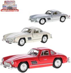 Kinsmart Auto model Mercedes-Benz 300SL 1954 kov PB 13cm 3 barvy