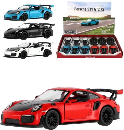 Kinsmart Auto sportovní 1:36 Porsche 911 GT2 RS kov PB 13cm 4 barvy Kinsmart Auto sportovní 1:36 Porsche 911 GT2 RS kov PB 13cm 4 barvy