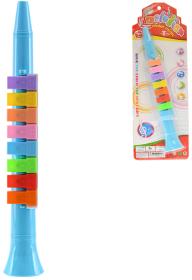 Klarinet dětský barevný 33cm na kartě plast (hudební nástroje) Klarinet dětský barevný 33cm na kartě plast (hudební nástroje)