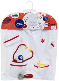 Klein Doktorský set plášť + dětské lékařské potřeby malý zdravotník