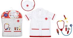 Klein Doktorský set plášť + dětské lékařské potřeby malý zdravotník