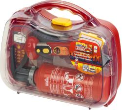 Klein Hasičský kufrík set hasiaci prístroj s doplnkami 6ks na batérie LED Svetlo