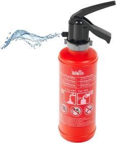 Klein Hasičský kufrík set hasiaci prístroj s doplnkami 6ks na batérie LED Svetlo