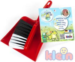 Klein Uklízecí set červený plastový smetáček a lopatka Klein Uklízecí set červený plastový smetáček a lopatka