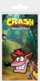 Klíčenka Crash Bandicoot Extra Life 6cm přívěsek na klíče gumový