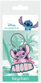 Klíčenka dětská gumová Angel (Lilo a Stitch) přívěsek na klíče