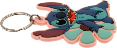 Klíčenka dětská gumová Disney Stitch přívěsek na klíče