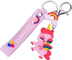 Klíčenka jednorožec holčičí přívěsek na klíče 3 barvy