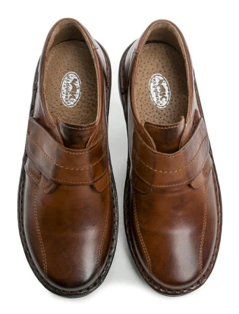 Klondike 270 hnědé pánské polobotky