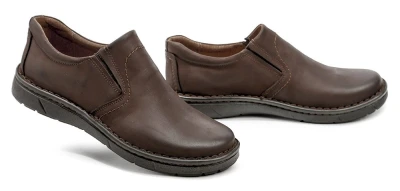 Klondike 278 hnědé pánské polobotky