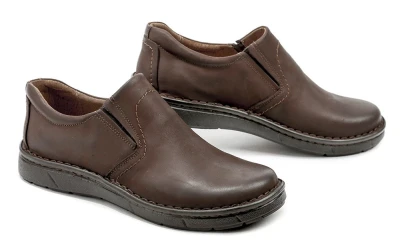 Klondike 278 hnědé pánské polobotky