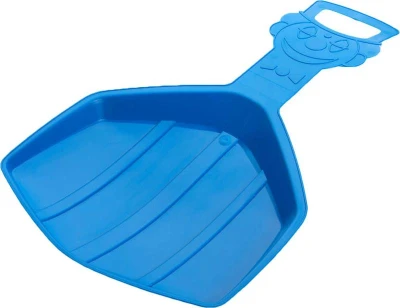 Kluzák na sníh Klaun 57x33cm sáňkovací lopata dětská modrá Kluzák na sníh Klaun 57x33cm sáňkovací lopata dětská modrá