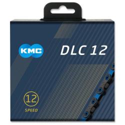 Kmc DLC 12 černo/modrý BOX řetěz