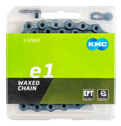 KMC E1 EPT Nereznoucí 130 čl.waxed BOX řetěz