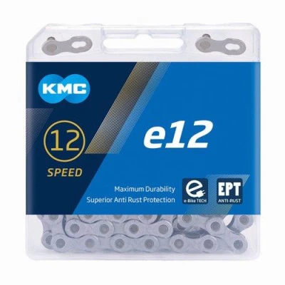 Kmc E12 EPT Stříbrný BOX řetěz Kmc E12 EPT Stříbrný BOX řetěz