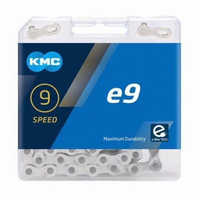 Kmc E9 Strieborný 122ČL BOX reťaz