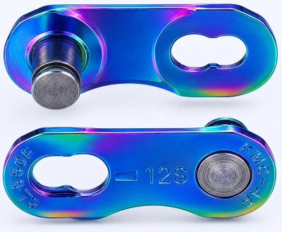 Kmc Flat Aurora Modrá Blistr 2KS spojka řetězu Kmc Flat Aurora Modrá Blistr 2KS spojka řetězu