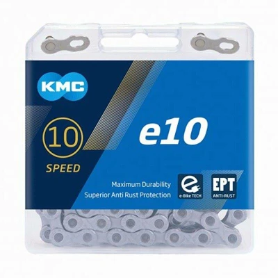 Kmc reťaz e10 E-bike EPT sivý v krabičke
