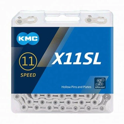 Kmc řetěz X-11 Super Light stříbrný v krabičce