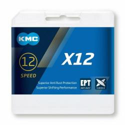 Kmc řetěz X-12 EPT šedý v krabičce