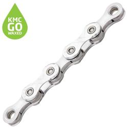 Kmc řetěz X-12 Ni stříbrný v krabičce 126 čl. NEW, WAX-voskovaný