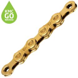 Kmc řetěz X-12 Ti-N zlatý v krabičce 126 čl. WAX