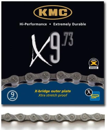 Kmc reťaz X-9.73 sivý