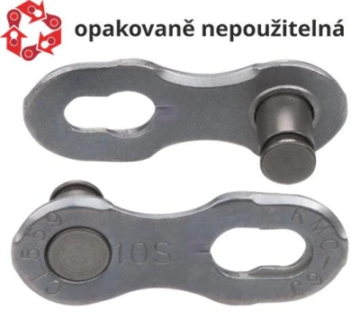 Kmc spojka reťazí 10 speed, balenie 50 ks, cena za balenie