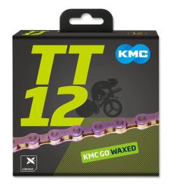 Kmc TT 12 NEO Chrome Waxed BOX řetěz Kmc TT 12 NEO Chrome Waxed BOX řetěz