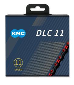 Kmc X-11-SL DLC červeno / černý BOX řetěz