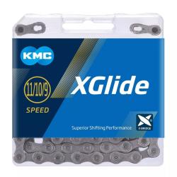 Kmc X-glide Cues X sivý 9-11SP. 126ČL.BOX reťaz