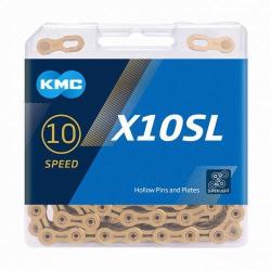 Kmc X10 SL Zlatý BOX reťaz Kmc X10 SL Zlatý BOX reťaz