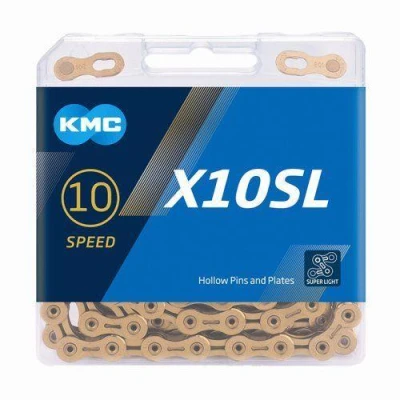 Kmc X10 SL Zlatý BOX reťaz Kmc X10 SL Zlatý BOX reťaz