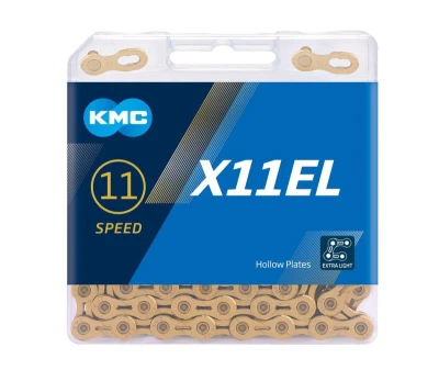 Kmc X11 EL Zlatý BOX reťaz Kmc X11 EL Zlatý BOX reťaz