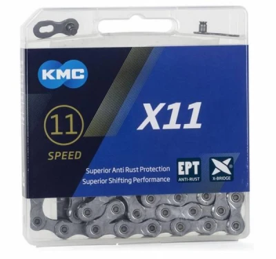 Kmc X11 EPT Nerez Strieborný BOX reťaz Kmc X11 EPT Nerez Strieborný BOX reťaz