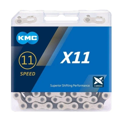 Kmc X11 Strieborná/čierny BOX reťaz