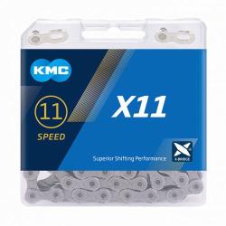 Kmc X11 šedý BOX řetěz Kmc X11 šedý BOX řetěz