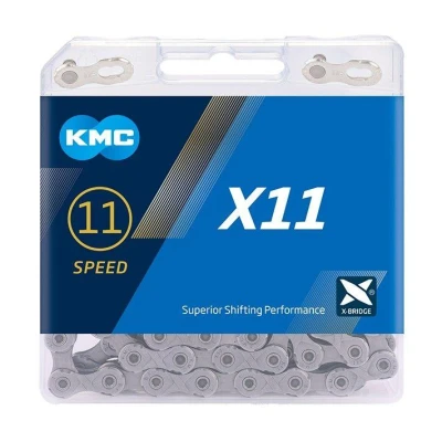 Kmc X11 šedý BOX řetěz Kmc X11 šedý BOX řetěz