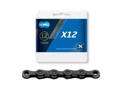 Kmc X12 čierny BOX reťaz