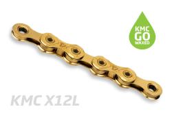 Kmc X12-L Zlatý Waxed BOX řetěz