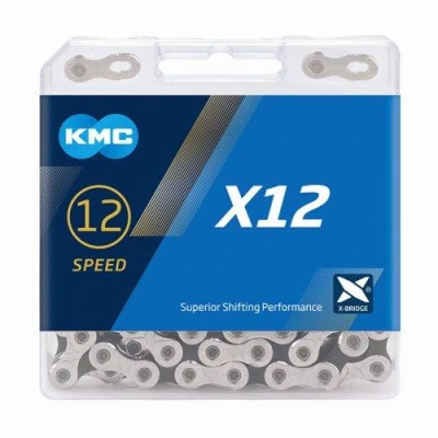 Kmc X12 Stříbrno/černý BOX řetěz Kmc X12 Stříbrno/černý BOX řetěz