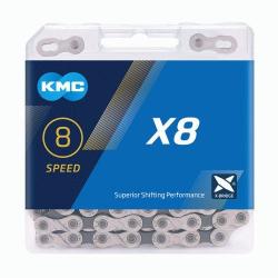 Kmc X8 Stříbrno/šedý BOX řetěz Kmc X8 Stříbrno/šedý BOX řetěz