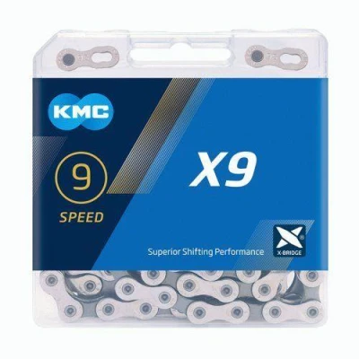Kmc X9 Stříbrno/šedý BOX řetěz Kmc X9 Stříbrno/šedý BOX řetěz
