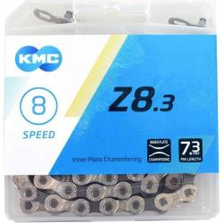 Kmc Z8.3 Stříbrno/šedý BOX řetěz Kmc Z8.3 Stříbrno/šedý BOX řetěz