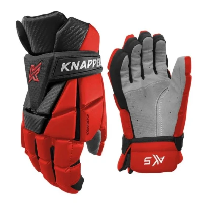 Knapper Hokejbalové rukavice AK5 v2 SR POUZE Senior, bílá, 13 (VÝPRODEJ)